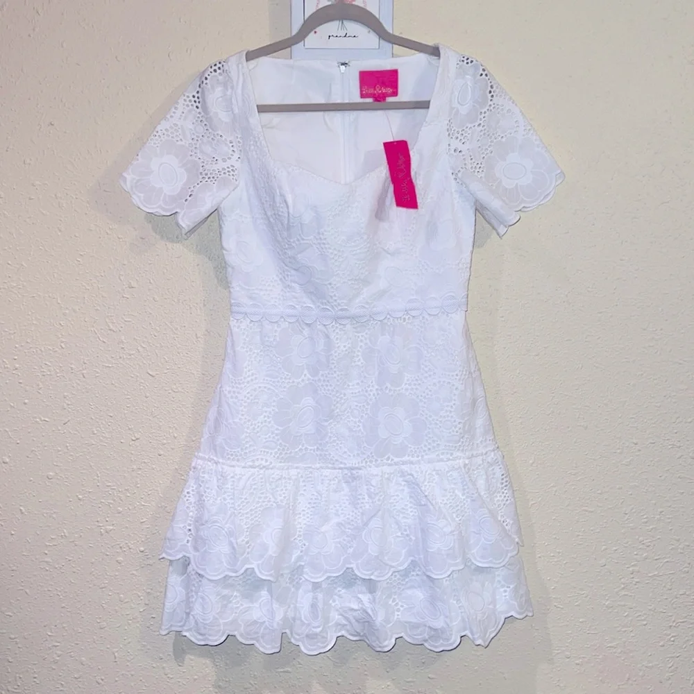 Lily Pulitzer Restor White Booni Dress - Picture 10 of 10